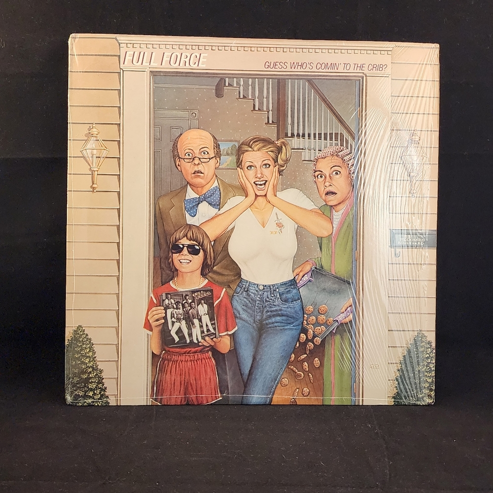 1987 FULL FORCE "Guess Who's Coming To The Crib?" LP Album Vinyl Record CBS Inc
